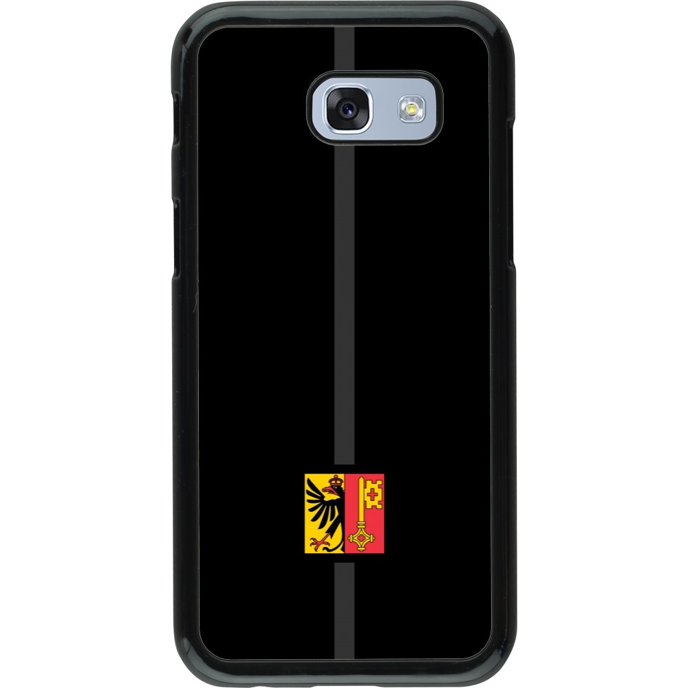 Samsung Galaxy A5 (2017) Case Hülle - Kanton GE schwarz