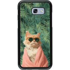 Coque Samsung Galaxy A5 (2017) - Cat Summer Palms