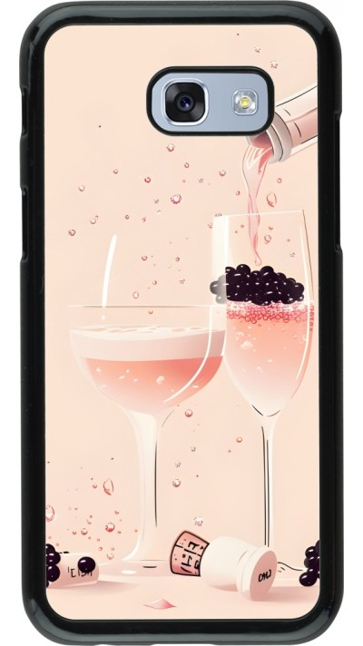 Samsung Galaxy A5 (2017) Case Hülle - Champagne Pouring Pink