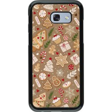Coque Samsung Galaxy A5 (2017) - Christmas 25 Pattern Ginger Cookie