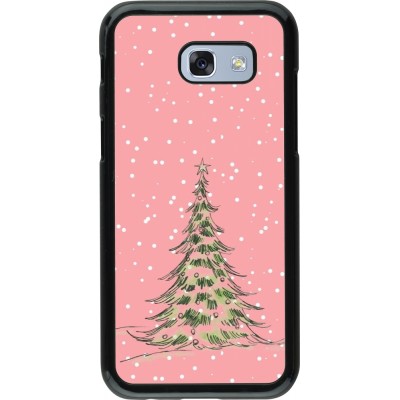 Samsung Galaxy A5 (2017) Case Hülle - Christmas 25 Pink Tree