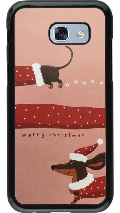 Coque Samsung Galaxy A5 (2017) - Christmas 25 Teckel Merry Xmas