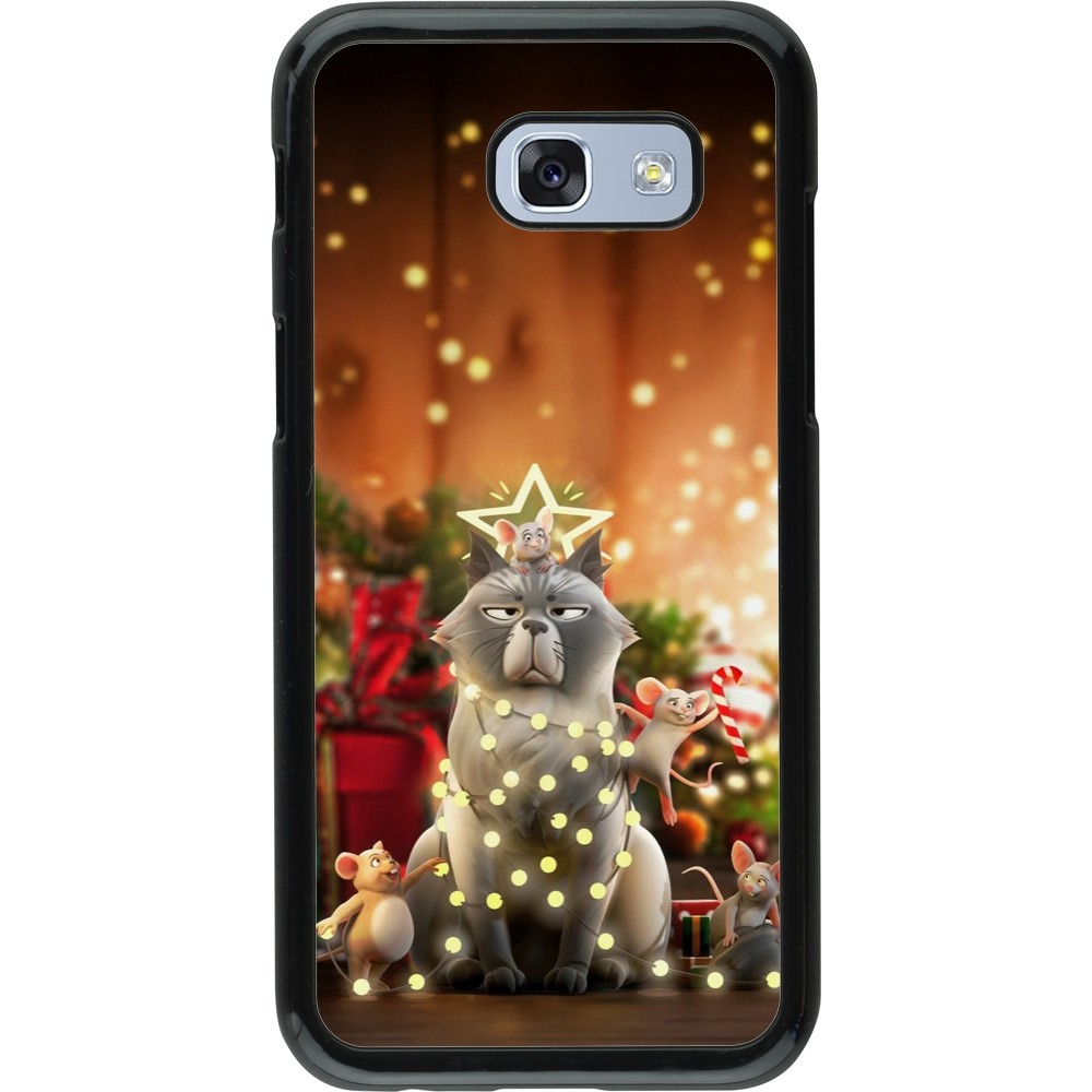 Coque Samsung Galaxy A5 (2017) - Christmas 25 Xmas Cat