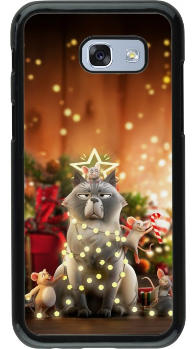Coque Samsung Galaxy A5 (2017) - Christmas 25 Xmas Cat
