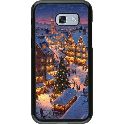 Samsung Galaxy A5 (2017) Case Hülle - Christmas 25 Xmas Village