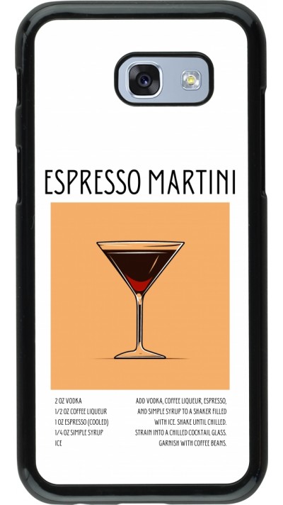 Samsung Galaxy A5 (2017) Case Hülle - Cocktail Rezept Espresso Martini