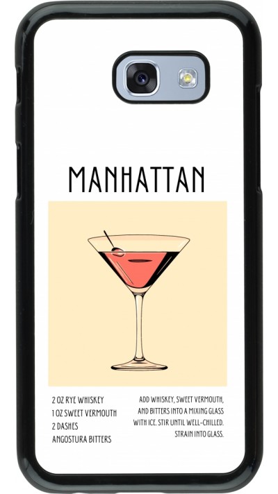 Samsung Galaxy A5 (2017) Case Hülle - Cocktail Rezept Manhattan