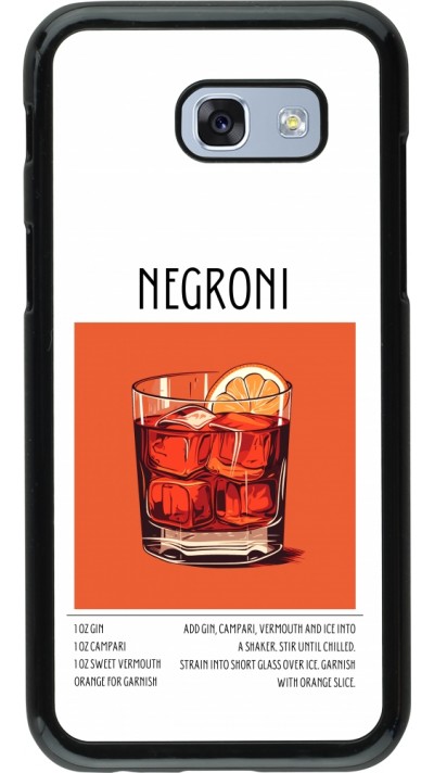 Samsung Galaxy A5 (2017) Case Hülle - Cocktail Rezept Negroni