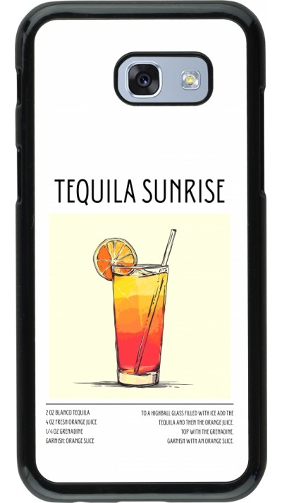 Samsung Galaxy A5 (2017) Case Hülle - Cocktail Rezept Tequila Sunrise