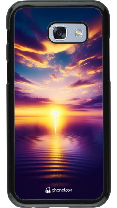 Samsung Galaxy A5 (2017) Case Hülle - Sonnenuntergang gelb violett