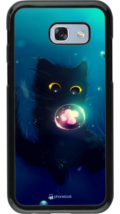 Coque Samsung Galaxy A5 (2017) - Cute Cat Bubble