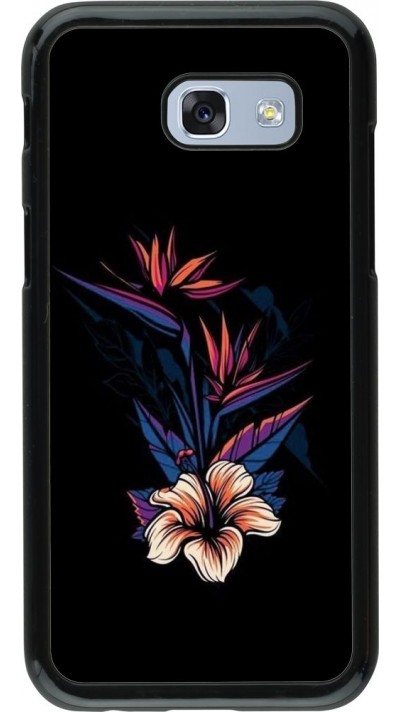 Hülle Samsung Galaxy A5 (2017) - Dark Flowers