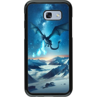 Coque Samsung Galaxy A5 (2017) - Dragon nocturne montagne