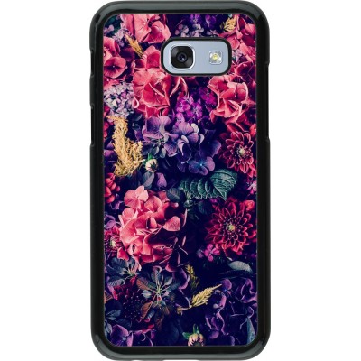 Hülle Samsung Galaxy A5 (2017) - Flowers Dark