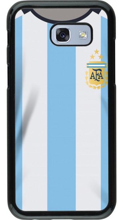 Coque Samsung Galaxy A5 (2017) - Maillot de football Argentine 2022 personnalisable