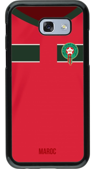 Coque Samsung Galaxy A5 (2017) - Maillot de football Maroc 2022 personnalisable