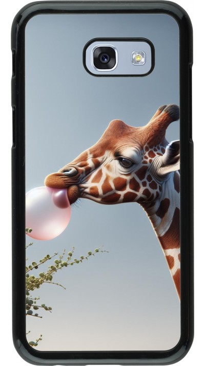 Samsung Galaxy A5 (2017) Case Hülle - Giraffe mit Blase