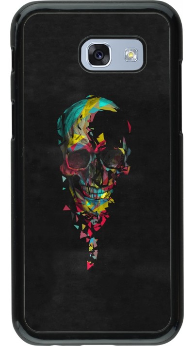 Coque Samsung Galaxy A5 (2017) - Halloween 22 colored skull