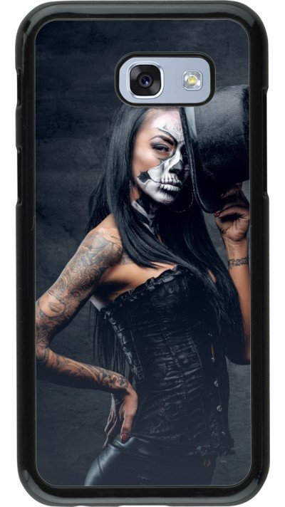 Samsung Galaxy A5 (2017) Case Hülle - Halloween 22 Tattooed Girl
