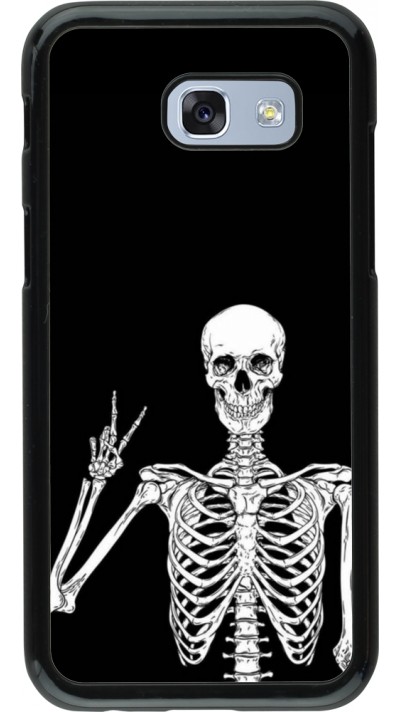 Coque Samsung Galaxy A5 (2017) - Halloween 2023 peace skeleton