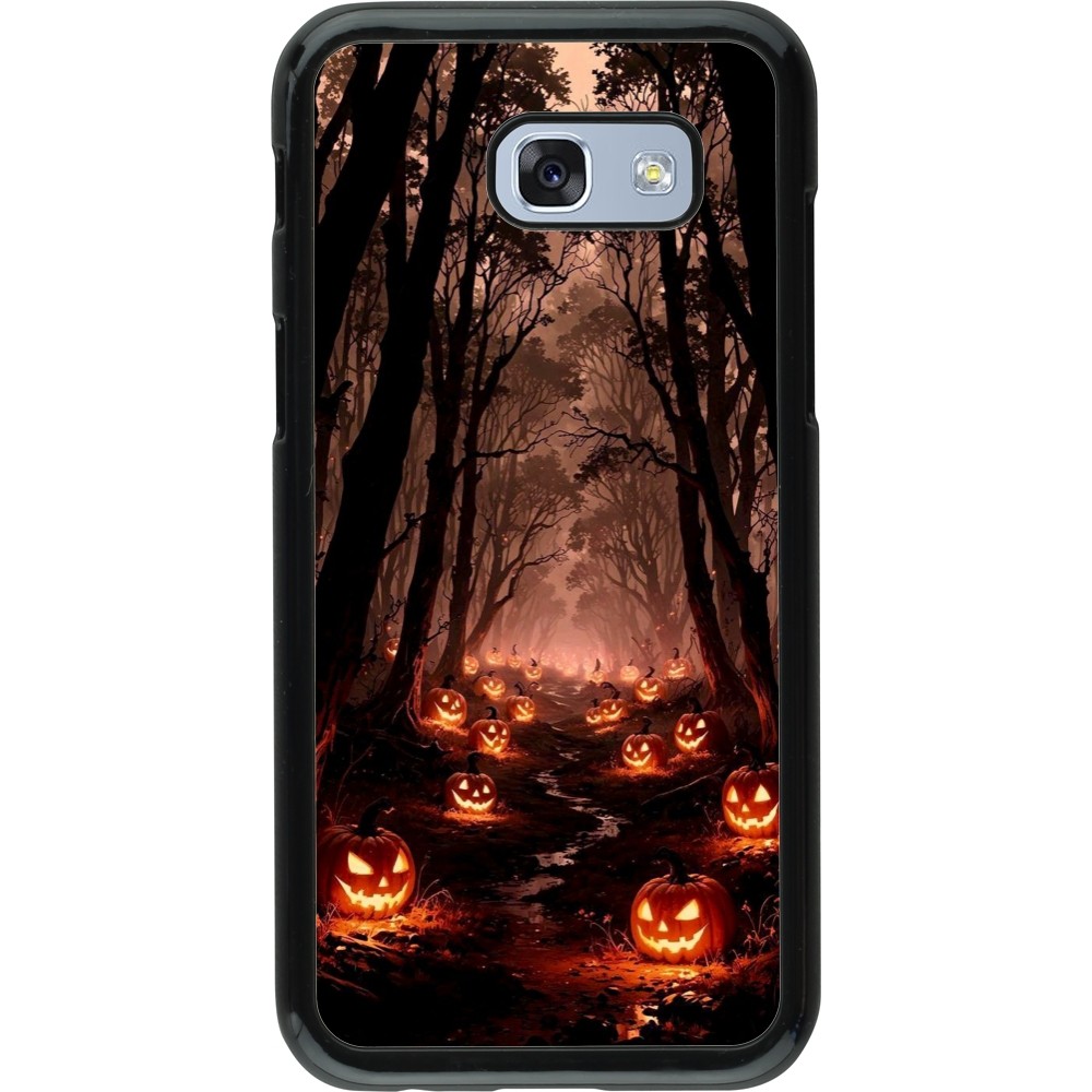 Samsung Galaxy A5 (2017) Case Hülle - Halloween 2025 Road of Terrifying Pumpkins