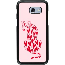 Coque Samsung Galaxy A5 (2017) - Leopard with hearts 2026
