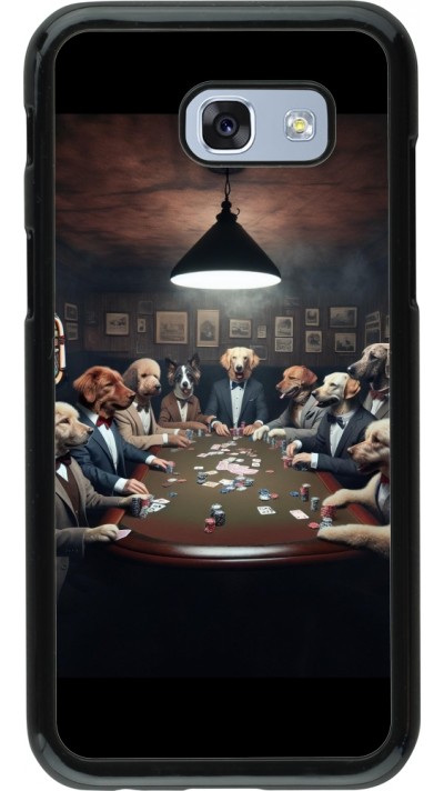 Samsung Galaxy A5 (2017) Case Hülle - Die Pokerhunde