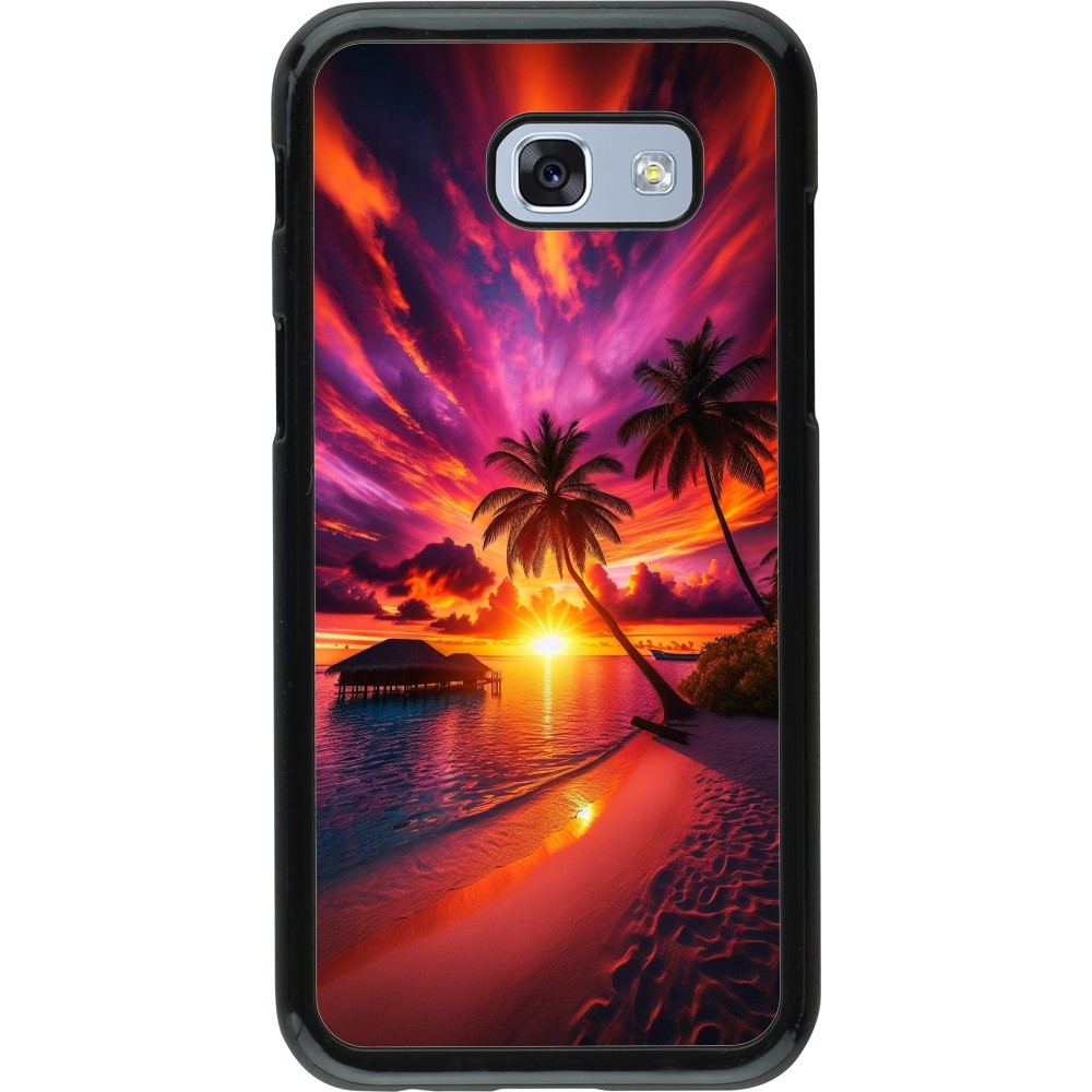 Samsung Galaxy A5 (2017) Case Hülle - Malediven Abenddämmerung Glückseligkeit