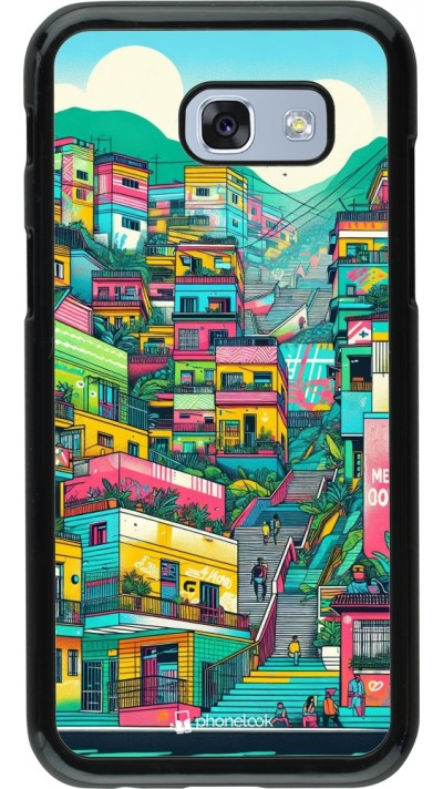 Samsung Galaxy A5 (2017) Case Hülle - Medellin Comuna 13 Kunst