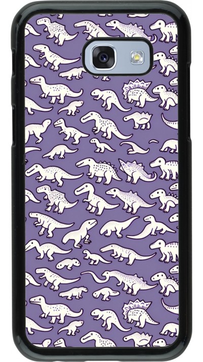 Coque Samsung Galaxy A5 (2017) - Mini dino pattern violet