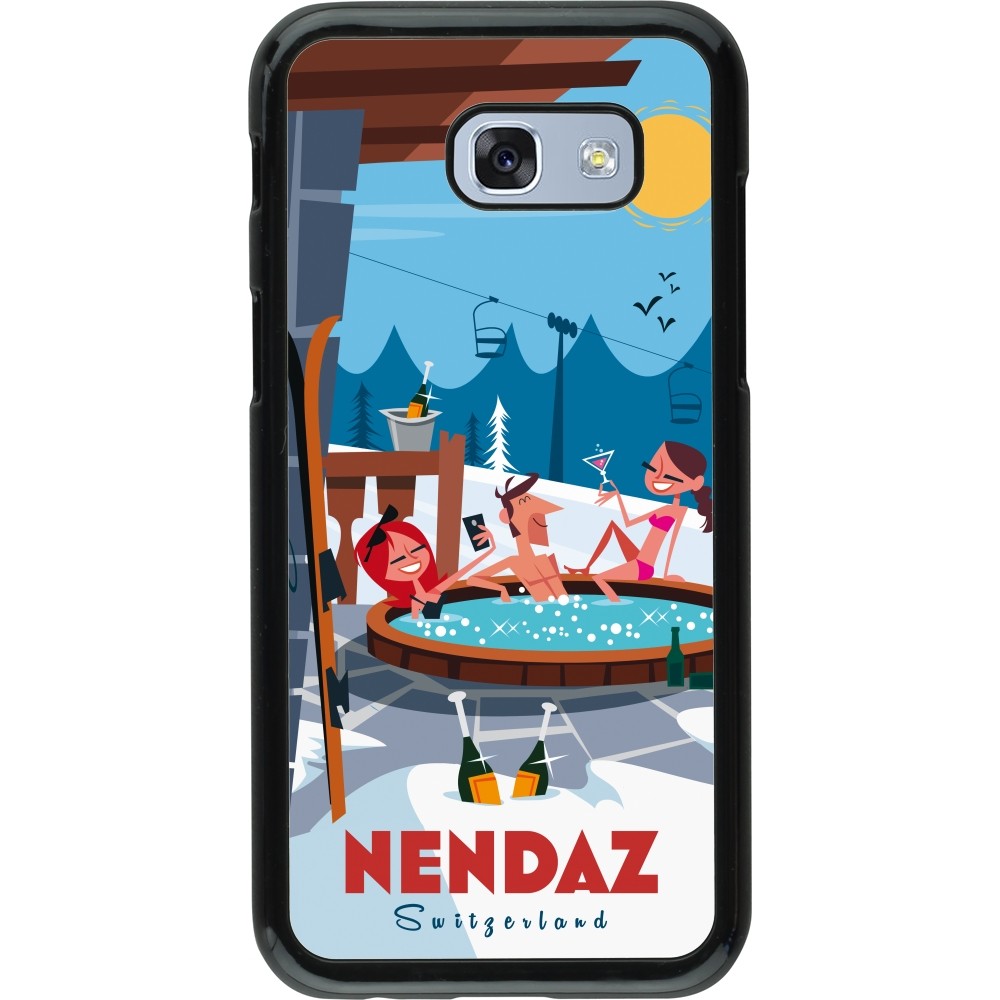 Samsung Galaxy A5 (2017) Case Hülle - Nendaz Mountain Jacuzzi