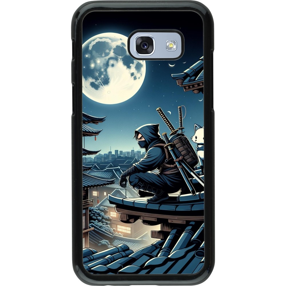 Coque Samsung Galaxy A5 (2017) - Ninja sous la lune