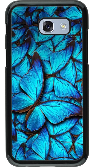 Coque Samsung Galaxy A5 (2017) - Papillon - Bleu