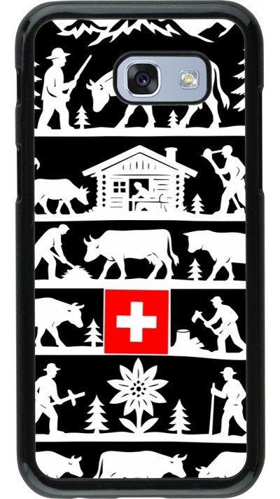 Samsung Galaxy A5 (2017) Case Hülle - Poya Schweiz 1 schwarz