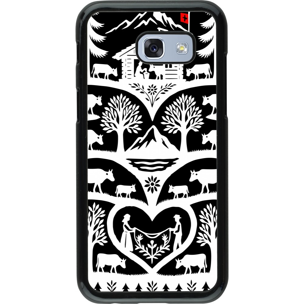Samsung Galaxy A5 (2017) Case Hülle - Poya Schweiz 2 schwarz