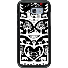 Samsung Galaxy A5 (2017) Case Hülle - Poya Schweiz 2 schwarz