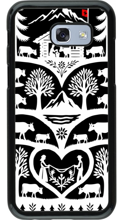 Samsung Galaxy A5 (2017) Case Hülle - Poya Schweiz 2 schwarz
