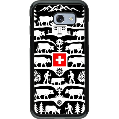 Coque Samsung Galaxy A5 (2017) - Poya Suisse 3 noir