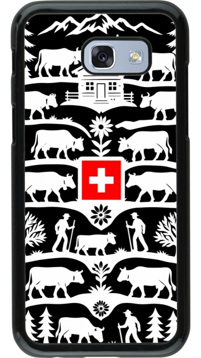 Samsung Galaxy A5 (2017) Case Hülle - Poya Schweiz 3 schwarz