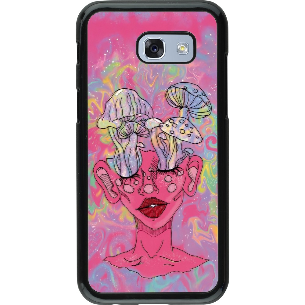Coque Samsung Galaxy A5 (2017) - Psychedelic pink mushroom