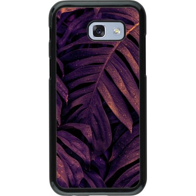 Samsung Galaxy A5 (2017) Case Hülle - Purple Light Leaves