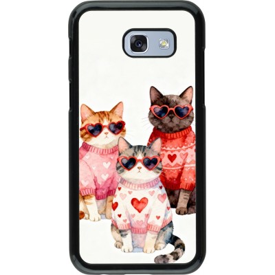 Samsung Galaxy A5 (2017) Case Hülle - Saint Valentines Day 26 Cat Love
