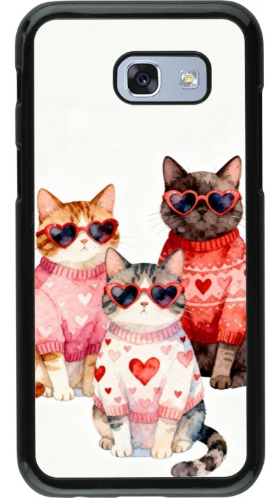 Coque Samsung Galaxy A5 (2017) - Saint Valentines Day 26 Cat Love