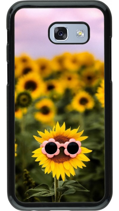 Coque Samsung Galaxy A5 (2017) - Sunflower with glasses 2026