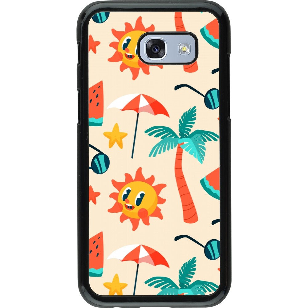 Samsung Galaxy A5 (2017) Case Hülle - Summer 2025 Pattern soleil