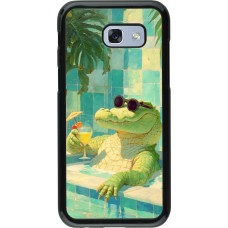Coque Samsung Galaxy A5 (2017) - Crocodile in the swimming pool Summer 2026