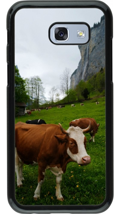 Samsung Galaxy A5 (2017) Case Hülle -  Nationalfeiertag Schweiz Kühe
