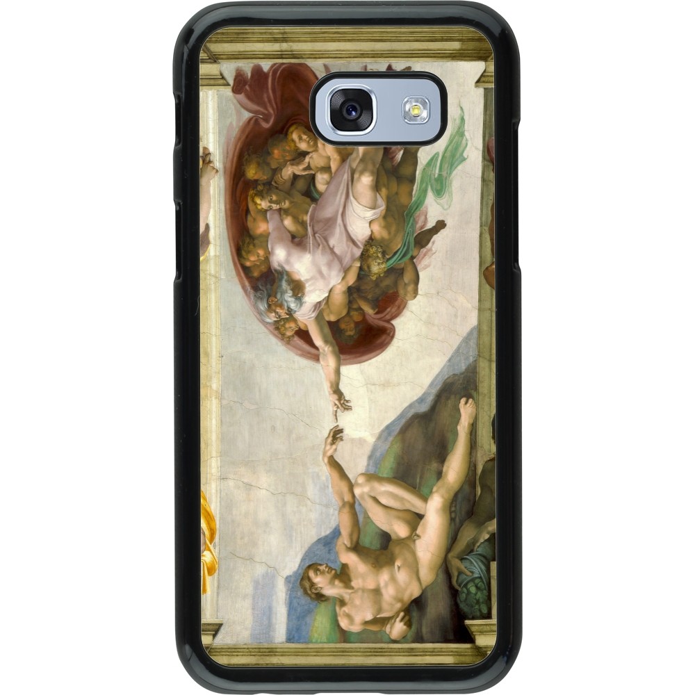 Samsung Galaxy A5 (2017) Case Hülle - Kunstbild - Die Erschaffung Adams - Michelangelo