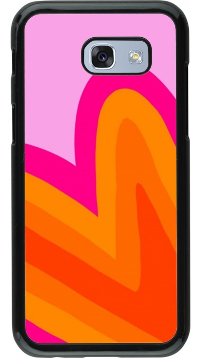 Coque Samsung Galaxy A5 (2017) - Valentine 2024 heart gradient