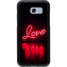 Samsung Galaxy A5 (2017) Case Hülle - Valentine 2025 Neon Liebe